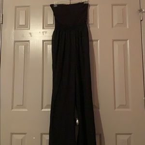 Black pants Romper